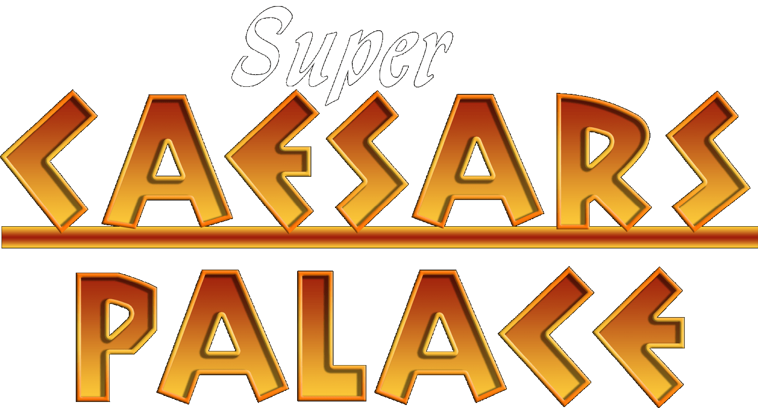 Super Caesar's Palace logo for Super Nintendo